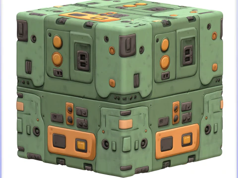 SciFi Seamless Texture CG Textures
