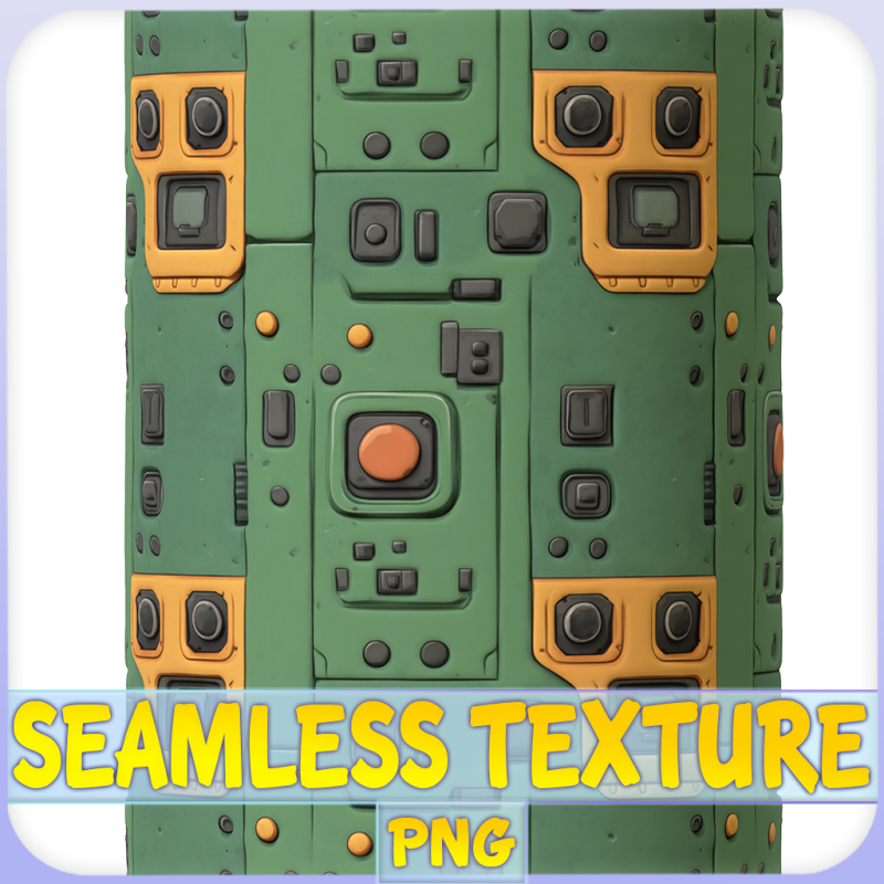SciFi Seamless Texture Tekstur CG .c4d .max .obj .3ds .fbx .stl .blend 