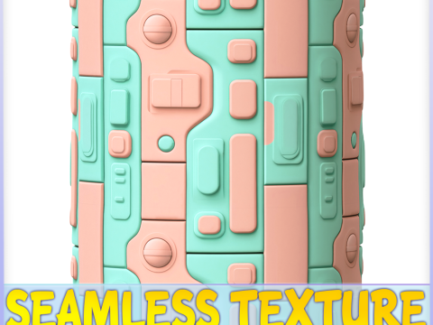 SciFi Seamless Texture CG 텍스쳐