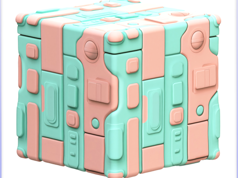 SciFi Seamless Texture Tekstur CG