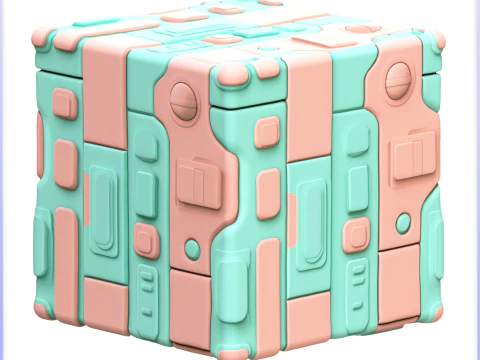 SciFi Seamless Texture CG Textures