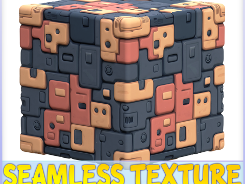 SciFi Seamless Texture CG 텍스쳐