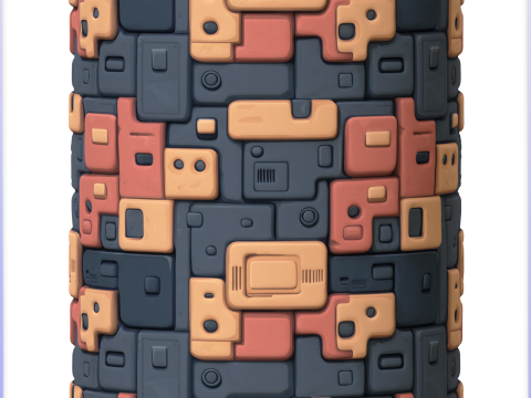 SciFi Seamless Texture Texturas CG