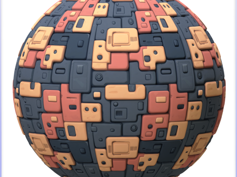 SciFi Seamless Texture Texturas CG