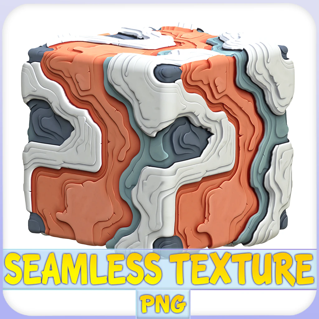 Научно-фантастическая бесшовная текстура CG Текстуры .c4d .max .obj .3ds .fbx .stl .blend 