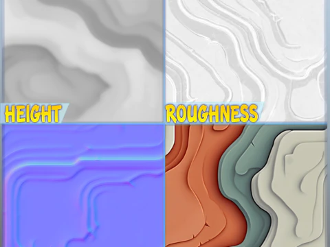 Научно-фантастическая бесшовная текстура CG Текстуры