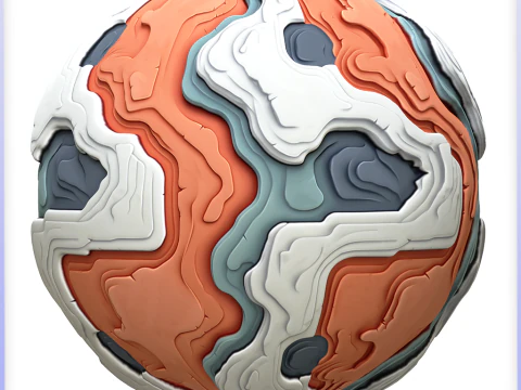 Научно-фантастическая бесшовная текстура CG Текстуры