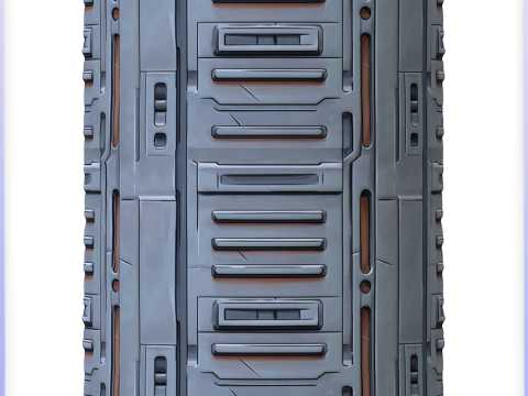 SciFi Seamless Texture CG Texturen