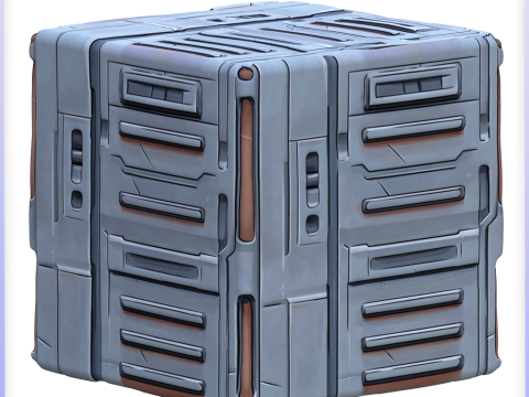 SciFi Seamless Texture CG Texturen