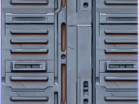 SciFi Seamless Texture CG Texturen