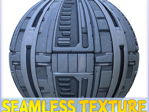 SciFi Seamless Texture CG 텍스쳐