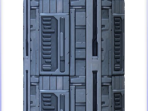SciFi Seamless Texture CG Текстуры
