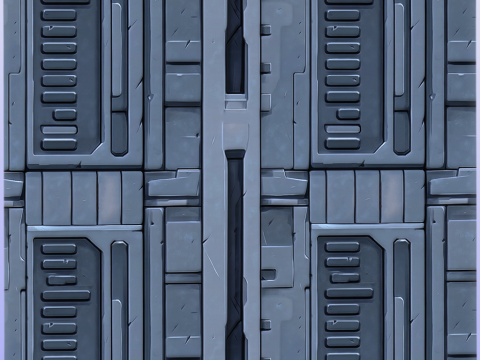 SciFi Seamless Texture CG Текстуры