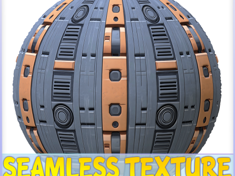 SciFi Seamless Texture CG टेक्स्चर्स
