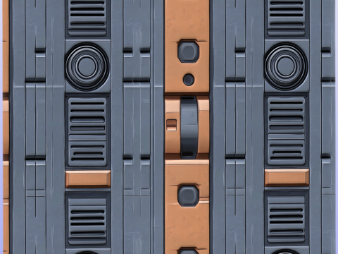 SciFi Seamless Texture CG Texturen