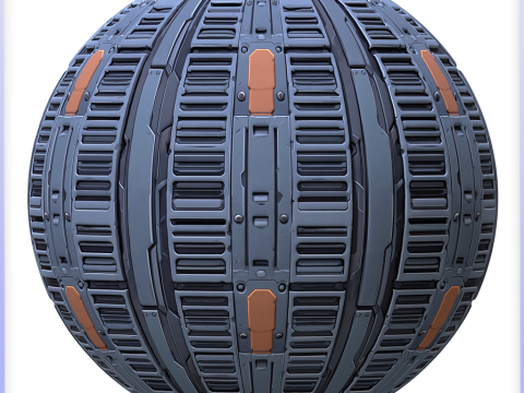 SciFi Seamless Texture CG 纹理
