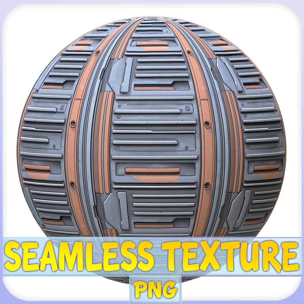 SciFi Seamless Texture CG Textures .c4d .max .obj .3ds .fbx .stl .blend 