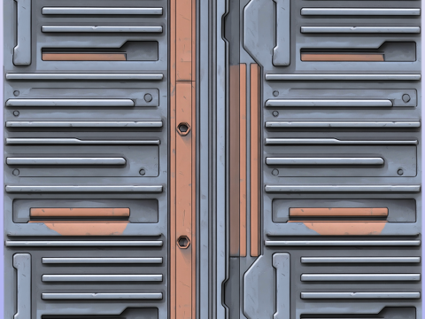 SciFi Seamless Texture CG テクスチャ