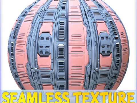SciFi सीमलेस बनावट CG टेक्स्चर्स