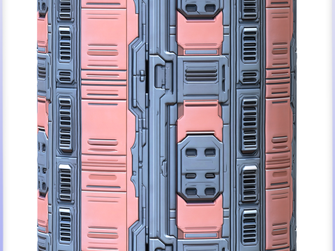 SciFi Seamless Texture CG テクスチャ