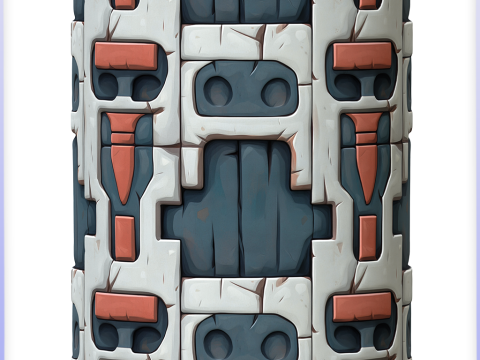 SciFi Seamless Texture CG Textures