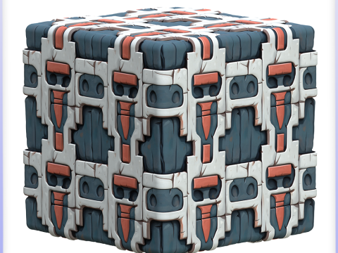 SciFi Seamless Texture CG Textures