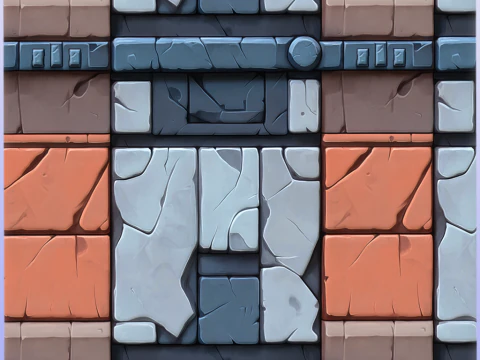 SciFi Seamless Texture CG Textures