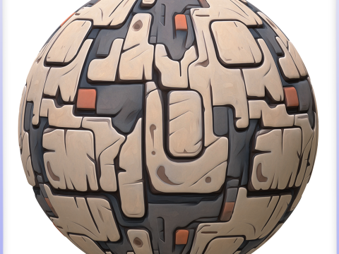 SciFi Seamless Texture CG Textures