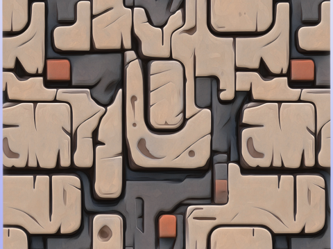 SciFi Seamless Texture CG Textures