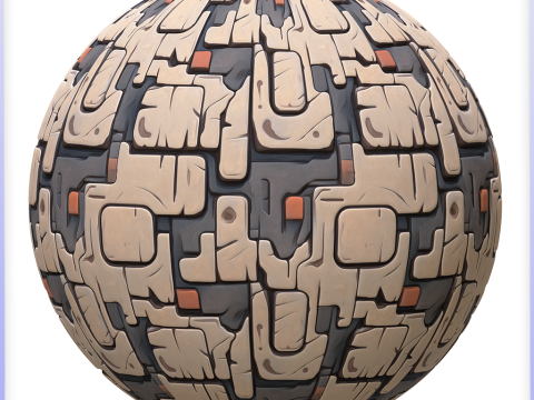 SciFi Seamless Texture CG Textures
