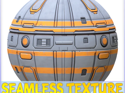 SciFi सीमलेस बनावट CG टेक्स्चर्स