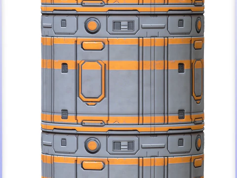 SciFi Seamless Texture CG Textures
