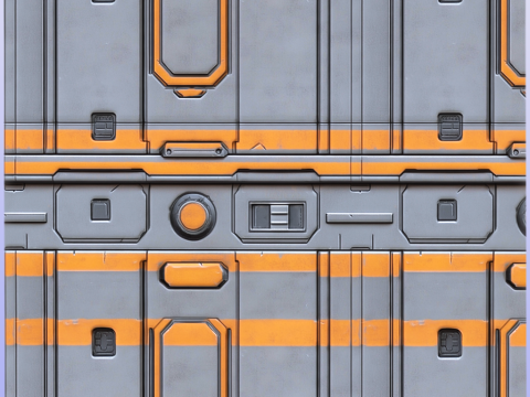 SciFi Seamless Texture Texturas CG