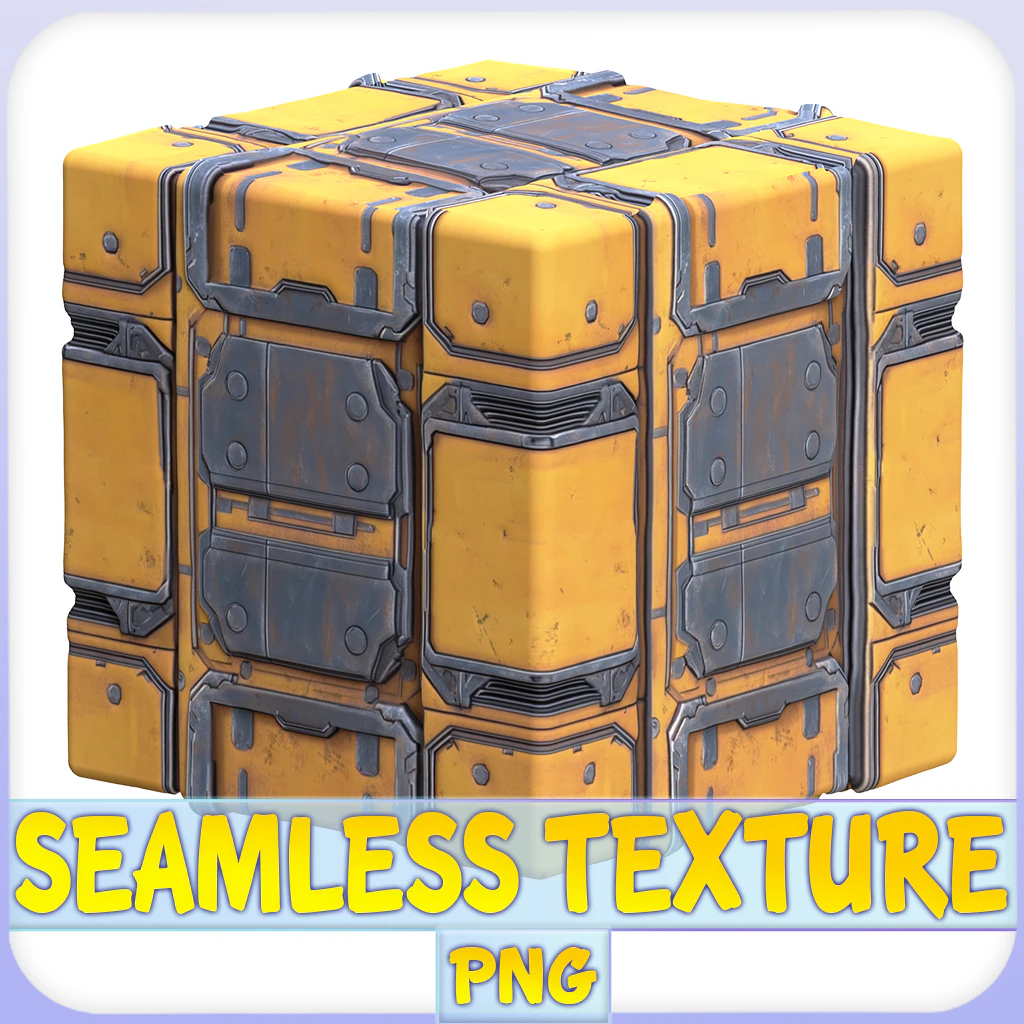 Научно-фантастическая бесшовная текстура CG Текстуры .c4d .max .obj .3ds .fbx .stl .blend 