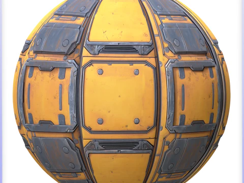 Научно-фантастическая бесшовная текстура CG Текстуры