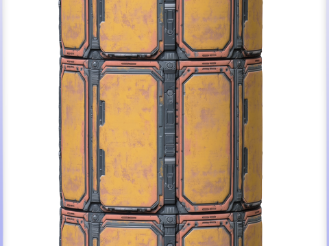 SciFi Seamless Texture CG Texturen