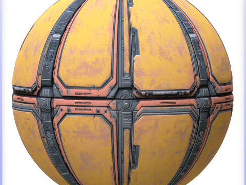 SciFi Seamless Texture CG Texturen