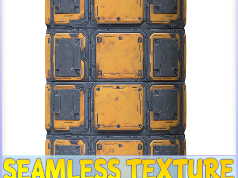 SciFi Seamless Texture CG Textures