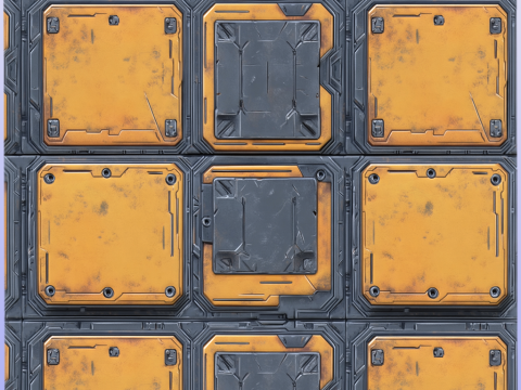 SciFi Seamless Texture CG Текстуры
