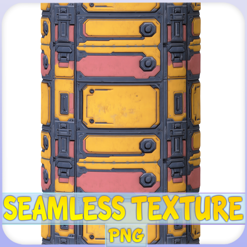 SciFi Seamless Texture Tekstur CG .c4d .max .obj .3ds .fbx .stl .blend 