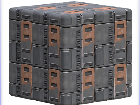 SciFi Seamless Texture CG Textures