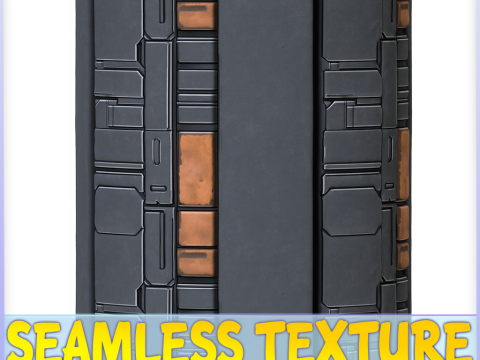 SciFi Seamless Texture CG टेक्स्चर्स