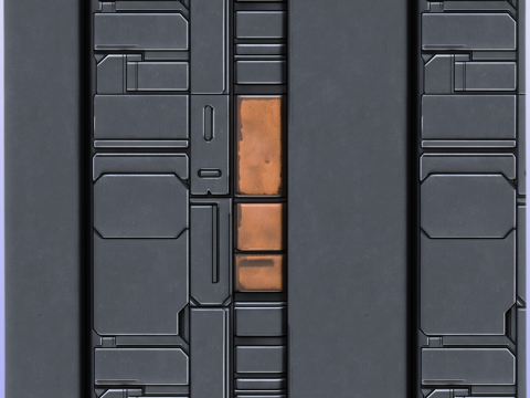 SciFi Seamless Texture Texturas CG