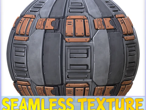 SciFi सीमलेस बनावट CG टेक्स्चर्स