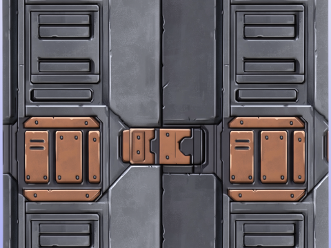SciFi Seamless Texture Texturas CG
