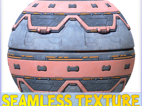 SciFi Seamless Texture CG Текстури