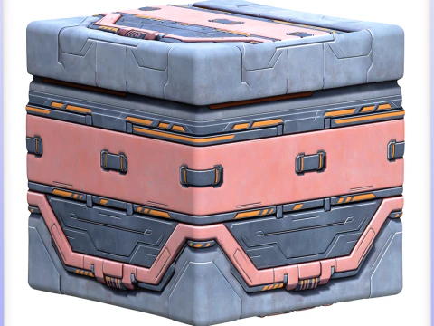 SciFi Seamless Texture CG Textures