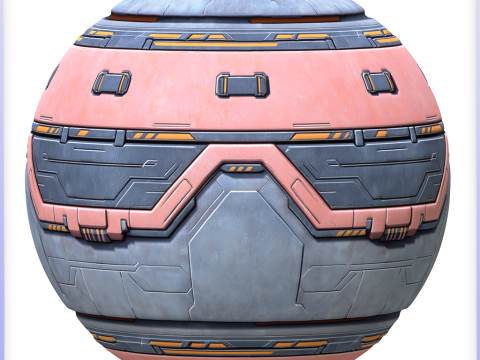 SciFi Seamless Texture CG Текстури