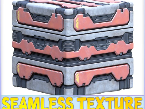 SciFi सीमलेस बनावट CG टेक्स्चर्स