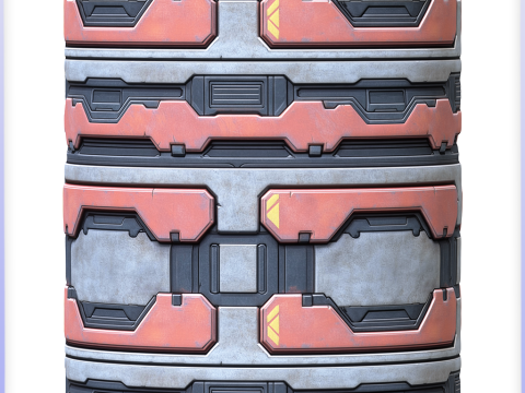 SciFi Seamless Texture Texturas CG